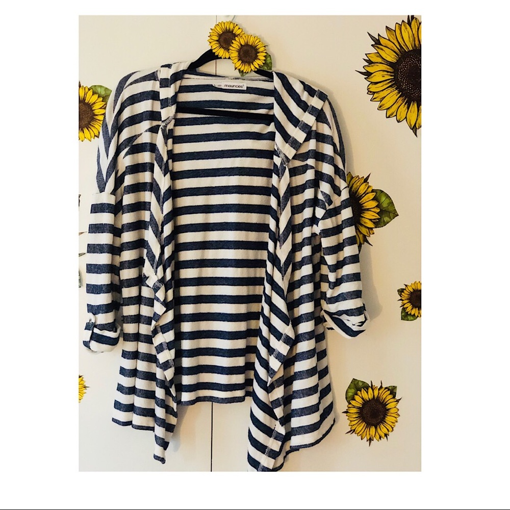 Never worn hooded cardigan.